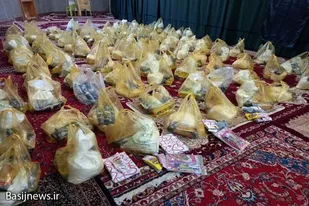 توزیع بیش از ۱۰۰ بسته سبد کالا بین نیازمندان طی هفته وحدت در بهار
