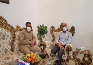 فرمانده تیپ نیرو&zwnj;های مخصوص ۱۱۰ سلمان فارسی نیروی زمینی سپاه با آزادگان زاهدانی دیدار کرد