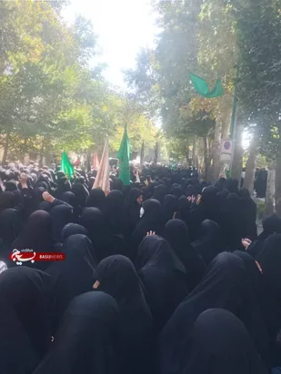 ۲۸صفر،عزاداری از خیمه شهدای بسیج تا خیمه گلستان شهدا