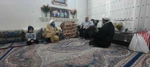 دیدار با جانباز اعصاب و روان انقلاب و فرزند روحانی