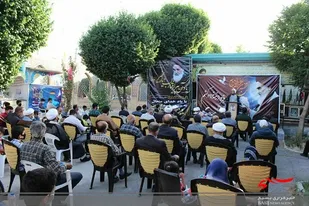 مراسم سی و دومین سالگرد رحلت حضرت امام خمینی(ره) در شهرستان اشتهارد برگزار شد