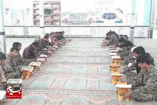 برگزاری محفل انس با قرآن کریم در شهرستان مهرستان