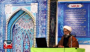 آیین گرامیداشت سالگرد شهادت سردار حجازی در خلیل آباد