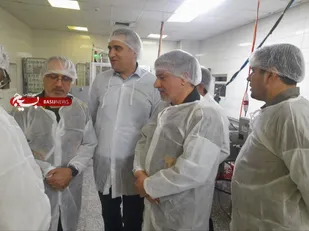 بازدید از کارخانه تولید لوازم آرایشی بهداشتی در منطقه ویژه اقتصادی سلفچگان