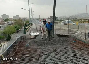 آغاز بتن ریزی راستگرد پروژه شهید صیدی اراک