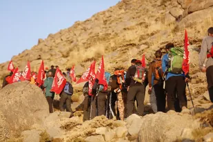 &nbsp;صعود تیم کوهنوردی تیپ ۸۲ صاحب&zwnj;الامر(عج) قزوین به قله الوند همدان&nbsp;