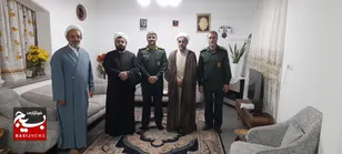دیدار با جمعی از رزمندگان روحانی دوران دفاع مقدس در شهرستان چالوس
