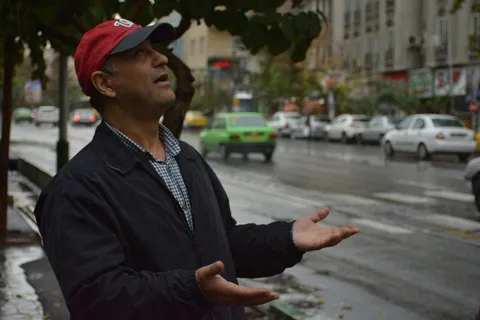 نزولِ  رحمت الهی در تهران...