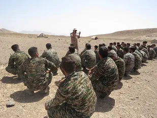 برگزاری اردوی پایان دوره تکمیلی یک گردان 108 لشکر 14 امام حسین(علیه السلام)