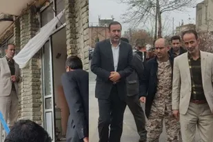 حضور رییس سازمان بسیج مهندسین عمران و معماری کشور در مناطق زلزله&zwnj;زده خوی