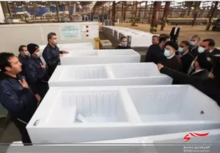 ضرب الاجل رئیس جمهور برای افزایش ظرفیت کارخانه یخچال سازی