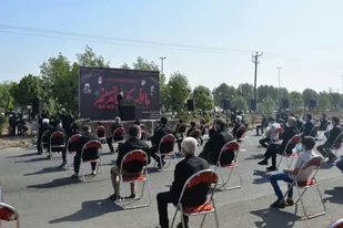 تجمع عزاداران حسینی مساجد شرق اهواز
