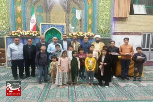 برگزاری جشن ولادت امام حسن عسکری(ع) در مصلای اعظم فامنین