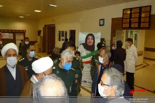 تقدیر از مدافعان سلامت توسط  فرمانده سپاه ناحیه عمار