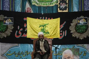 برگزاری مراسم بزرگداشت شهید سید حسن نصرالله در بندر دلوار