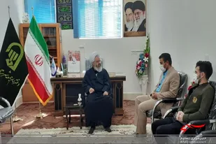 دیدار رئیس بنیاد شهید و امور ایثارگران با امام جمعه شهرستان خواف
