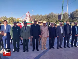 گلباران مزار شهداء به مناسبت ایام الله دهه فجر در شهرستان بابلسر