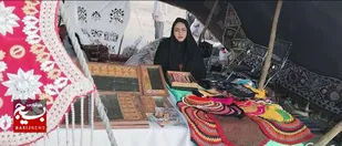 درخشش تولیدات بانوان در بام لخشک