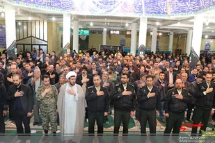 بزرگداشت شهدای مقاومت در سامان