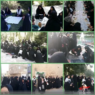 همایش پیاده روی توسط بسیجیان حوزه ۷ ناحیه امام صادق (ع) برگزار شد