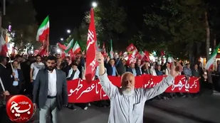 روایت حضور مردم مبعوث شهرکرد در سنگر خیابان با گلبانگ توحیدی &laquo;الله اکبر&raquo;