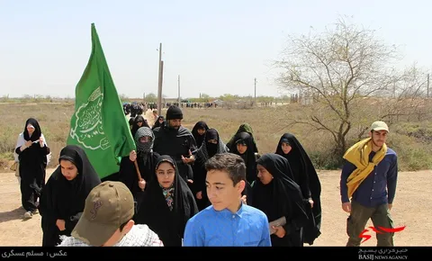 گزارش تصویری / کاروان راهیان نور در اروندکنار