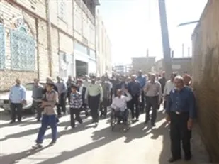 راهپیمایی مردم لالجین در محکومیت آل&zwnj;سعود