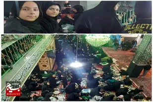 از حضور نوجوانان بسیجی در برنامه های عزاداری تا کلاس بیان احکام در سرخه