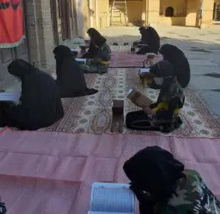 برگزاری برنامه فرهنگی ورزشی در مسجد جامع خوانسار
