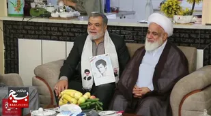 دیدار با خانواده شهید نیکخواه به مناسبت هفته نورانی دفاع مقدس
