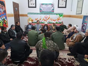 دیدار با امام جمعه به مناسبت آغاز دهه مبارک فجر در رازوجرگلان