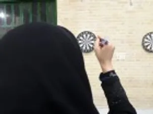 مسابقات ورزشی استعداد یابی دارت توسط حوزه مقاومت فاطمیه برگزار شد