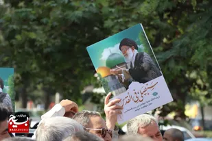 راهپیمایی مردم ماهدشت در دومین سالگرد حماسه طوفان&zwnj;الاقصی برگزار شد