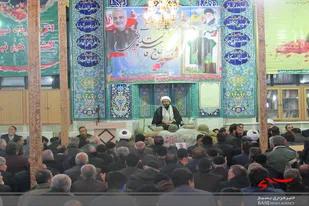 مراسم گرامیداشت شهدای مقاومت در روستای قادر خلج