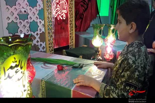 مراسم وداع با دو شهید گمنام در همدان