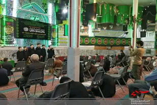 برگزاری مراسم دهه دوم فاطمیه توسط بسیجیان همدان