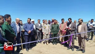 مخزن ۵۰۰ مترمکعبی آب شرب روستای زویار افتتاح شد