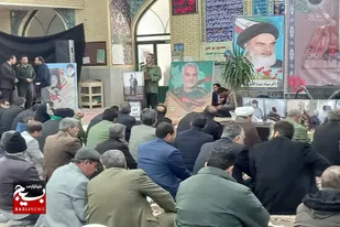 گرامیداشت شهادت شهید سلیمانی در شهر رزن