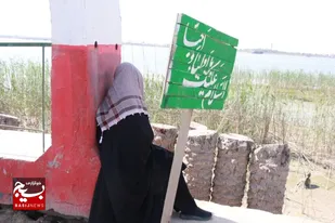 بازدید کاروان راهیان نور آذربایجان شرقی از اروندکنار