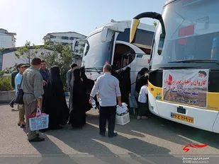 اعزام۷۰  شهروند آستارایی به مناطق عملیاتی غرب کشور