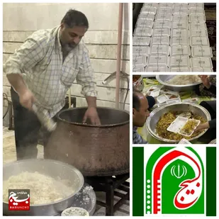 پخت و توزیع ۳۷۰ پرس غذا به مناسبت مبعث رسول اکرم در سطح شهرستان گلوگاه