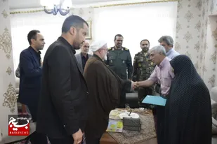 دیدار مسؤولان شاهرود با خانواده شهدا عملیات بیت المقدس+ تصاویر