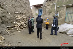اردوی جهادی حوزه امام سجاد سامن و بسیج مهندسین ملایر