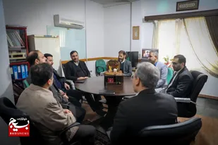 بازدید مدیر کل صداوسیما مرکز مازندران از مرکز آفرینش های فرهنگی هنری بسیج مازندران