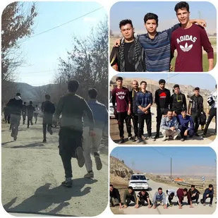 مسابقه دو میدانی در روستای قره خان بندی