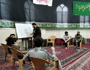 برگزاری حلقه صالحین با موضوع امام شناسی در پایگاه بسیج ثامن الائمه