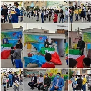 زنگ استکبارستیزی در مدرسه شیخ جنید پیشوا