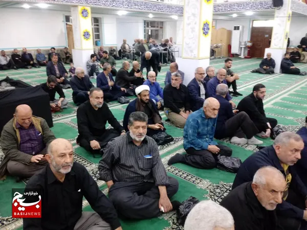 مراسم شهید حق بین