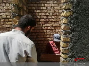 ساخت یک دستگاه سرویس بهداشتی وحمام در مناطق محروم کرون
