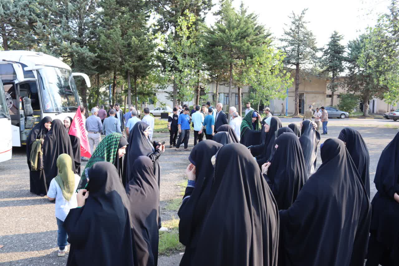 اعزام ۷۵ نفر از رضوانشهر به مناطق عملیاتی غرب کشور